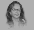 Sketch of Khedidja Belhadi, President and Founder, Association of Algerian Managers & Entrepreneurs (AME)