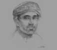 Sketch of Nasser bin Khamis Al Jashmi, Undersecretary, Ministry of Oil and Gas