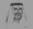 Sketch of Sheikh Nahyan bin Mubarak Al Nahyan, UAE Minister of Higher Education and Scientific Research