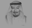 Sketch of Waleed Abdulkareem Elkhereiji, Director-General, Grain Silos & Flour Mills Organisation