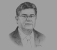 Sketch of Hüseyin Diriöz, Ambassador and Assistant Secretary- General for Defence Policy and Planning, NATO