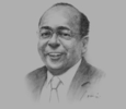 Sketch of Mo Ibrahim, Founder and Chair, Ibrahim Foundation