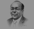 Sketch of Mo Ibrahim, Founder and Chair, Mo Ibrahim Foundation