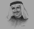 Sketch of Yousef Obaid bin Easa Al Neaimi, Chairman, Ras Al Khaimah Chamber of Commerce & Industry