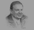 Sketch of President Abdelaziz Bouteflika