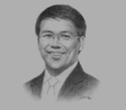 Sketch of Arnel Paciano D Casanova, President and CEO, Bases Conversion and Development Authority (BCDA), and Chairman, Philippine Investments Promotions Plan (PIPP) Steering Committee