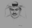 Sketch of Ali Al Kuwari, Acting Group CEO, Qatar National Bank (QNB)