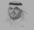 Sketch of Saad Ahmed Al Muhannadi, CEO, Qatar Rail