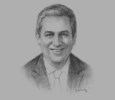 Sketch of Muharrem Dörtkaşl›, President and CEO, Turkish Aerospace Industries (