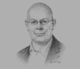 Sketch of Usama Fayyad, Executive Chairman, OASIS 500