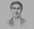 Sketch of Fernando Pimentel, Brazilian Minister of Development