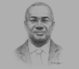 Sketch of Serge Toulekima, Managing Director, Gabon Oil Company (GOC)