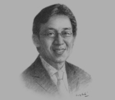 Sketch of Christopher Leong, Managing Partner, Chooi & Company