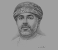 Sketch of Harib Al Kitani, CEO, Oman Liquefied Natural Gas (Oman LNG)