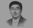 Sketch of M. Bold, President, Mongolian Bankers Association