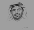 Sketch of Majid Al Mansoori, Chairman, Department of Municipal Affairs (DMA)