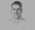 Sketch of Stephen van Coller, Chief Executive of CIBW, Absa and Barclays Africa