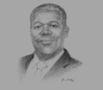 Sketch of Kwesi Bekoe Amissah-Arthur, Vice-President of Ghana