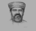 Sketch of Shaheen Al Balushi, CEO, Oman Orix