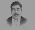 Sketch of Abdelhamid Benyoucef, Chief Executive Officer, HB Technologies