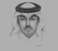 Sketch of Nabeel Mohammed Al Buenain, Project Executive Director, New Port Project (NPP)