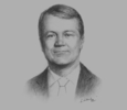 Sketch of John Chambers, Chairman and CEO, Cisco
