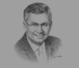 Sketch of Ed Fast, Canadian Minister of International Trade