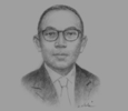 Sketch of M Chatib Basri, Chairman, Indonesia Investment Coordinating Board (BKPM)