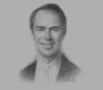 Sketch of Gerald Hassell, Chairman and CEO, Bank of New York Mellon