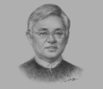 Sketch of Serge Pun, Chairman, Serge Pun & Associates (Myanmar)