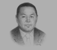 Sketch of Ya. Batsuuri, CEO, Erdenes Tavan Tolgoi