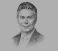 Sketch of Karel de Gucht, EU Trade Commissioner