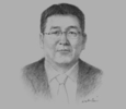 Sketch of B. Ganzorig, Chairman, Foreign Investment and Foreign Trade Agency