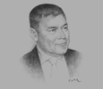 Sketch of Kjeld Binger, CEO, Airport International Group (AIG)