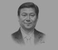 Sketch of Xi Jinping, President of China