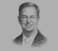 Sketch of Eric Schmidt, CEO, Google