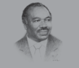 Sketch of President Ali Bongo Ondimba 
