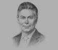 Sketch of Karel de Gucht, EU Trade Commissioner