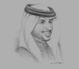 Sketch of Sheikh Nasser bin Hamad Al Khalifa, Chairman, Supreme Council for Youth & Sports (SCYS)