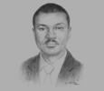Sketch of Frank Nweke Jr, Director-General, Nigerian Economic Summit Group