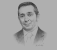 Sketch of Alessandro Texeira, Brazil’s Deputy Minister of Development, Industry and Foreign Trade