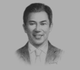 Sketch of Wishnu Wardhana, Chair, APEC Business Advisory Council (ABAC) 2013, and President Director and Group CEO, Indika Energy