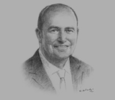 Sketch of Mustafa Koç, Chairman, Koç Holding