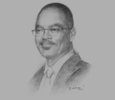 Sketch of Kofi Amoah, Owner, PVI Holdings, and Board Member, SIC Insurance Company