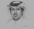 Sketch of Sheikh Faisal bin Abdulaziz bin Jassem Al Thani, Chairman, Ahli Bank