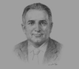 Sketch of Osman Sultan, CEO, Emirates Integrated Telecommunications Company (du)