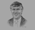 Sketch of Fabio Villegas, CEO, Avianca