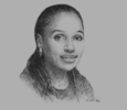 Sketch of Omobola Johnson, Minister of Communication Technology