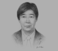 Sketch of Minoru Furusawa, President, Japanese Chamber of Commerce (JCC), Bangkok