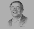 Sketch of Wichian Mektrakarn, CEO, Advanced Info Service (AIS)